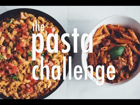 THE PASTA CHALLENGE | hot for food