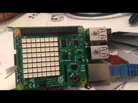 Raspberry Pi scrolling text