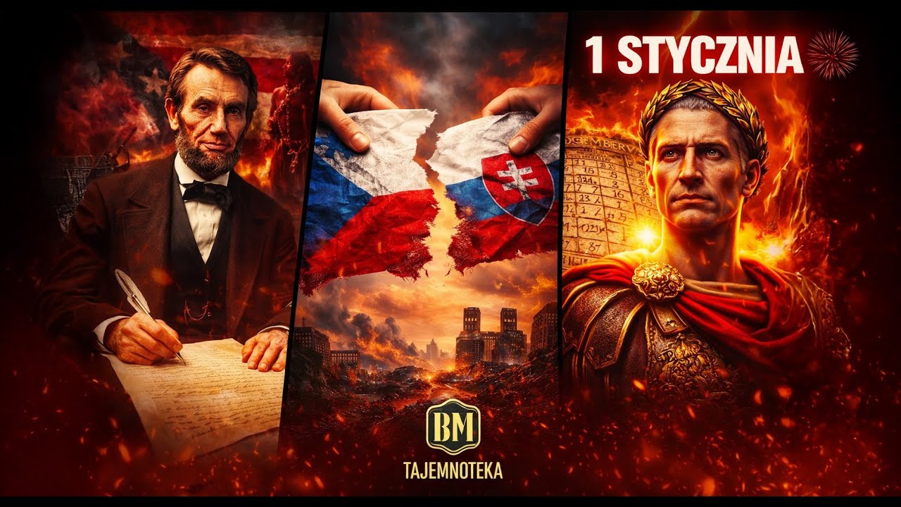 Zabili prezydenta, obalili system, zmienili czas – historie Lincolna, Havla i Cezara | TAJEMNOTEKA