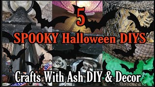 5 *BRAND NEW* SPOOKY Halloween DIYS