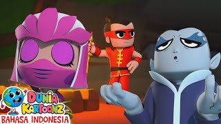 MONDO YAN | Pertarungan Epik! Pai vs Klon Dirinya Sendiri 🔥 | Dunia Kartoonz Bahasa Indonesia