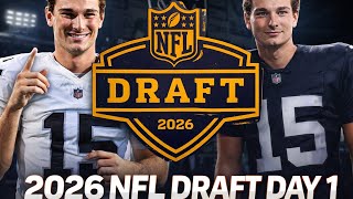 #Raiders | 🚨 2026 NFL DRAFT ROUND 1 Livestream 🚨 | Mendoza SZN 🏴‍☠️ |
