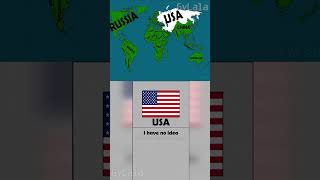 USA vs Russia Switch In A Nutshell #map #countryballs #funny 7