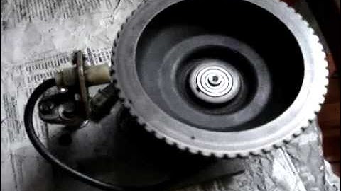 Roda Fônica e Sensor motor fiasa - na mesa!!!