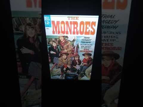 THE MONROES comic book based on classic western TV series