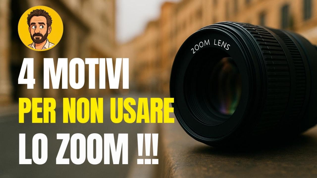 4 motivi per abbandonare lo zoom e migliorare le tue foto