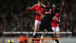 Stoke City vs Arsenal 3-1 24/01/2010
