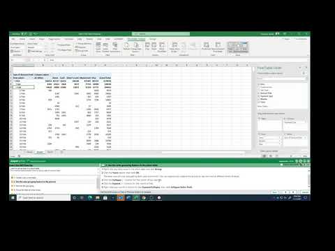 Excel Expert Lesson 3 6 Manually Grouping Pivot Table Data
