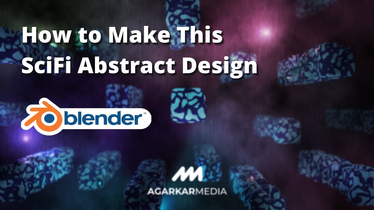 How to Make this Abstract Sci Fi Design in Blender - YouTube