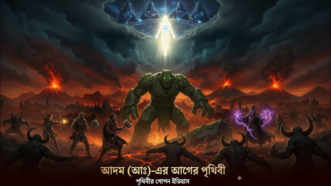 আদম (আ.) সৃষ্টির ২ হাজার বছর আগের ইতিহাস! পৃথিবীতে তখন কারা ছিল? | History of Jinn 