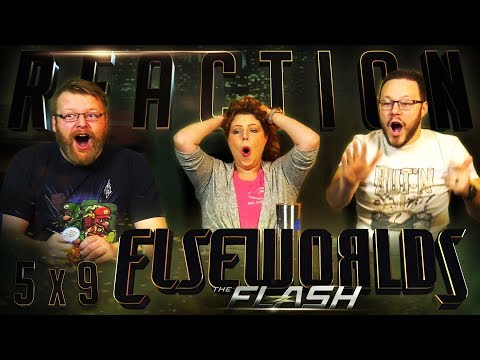 The Flash 5x9 REACTION!! "Elseworlds, Part 1"
