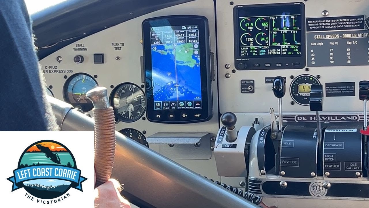 Epic Full Flight Experience: Harbour Air De Havilland Otter Journey from Vancouver to Victoria, BC