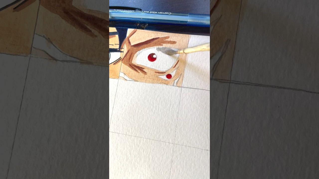 How to Draw Sukuna's Eye || Jujutsu kaisen 