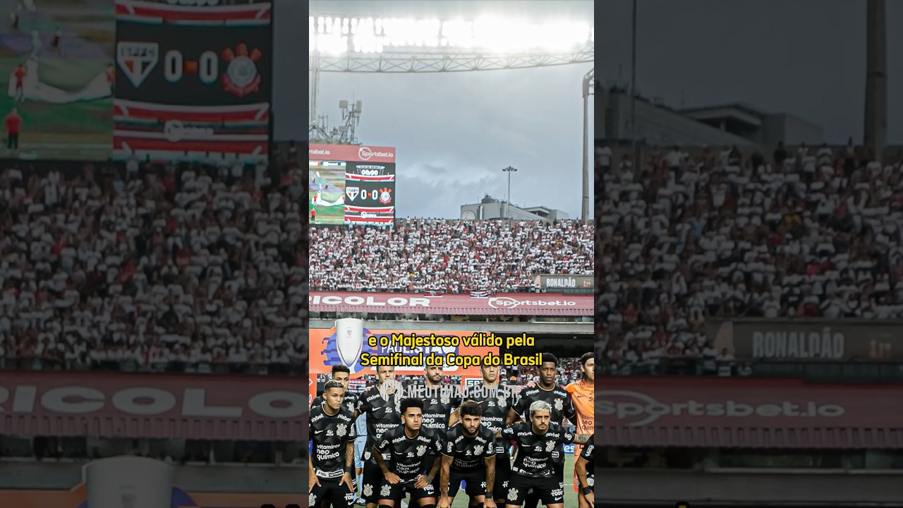 Corinthians conhece mando de campo da semifinal da Copa do Brasil