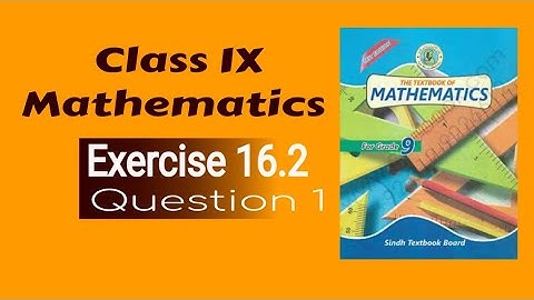 Exercise 16.2 , Question 1