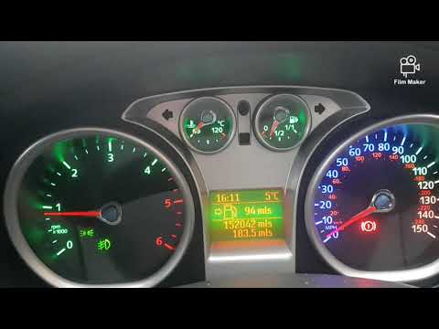 Ford focus mk2 facelift dash light mods