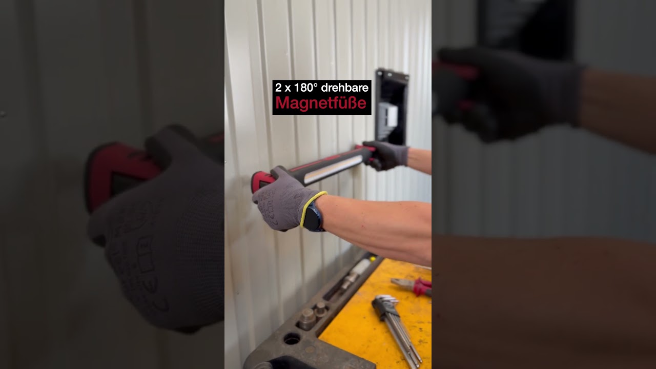 LED-Arbeitsleuchte LC57 | 25 % mehr Lichtleistung - kompakt und handlich 