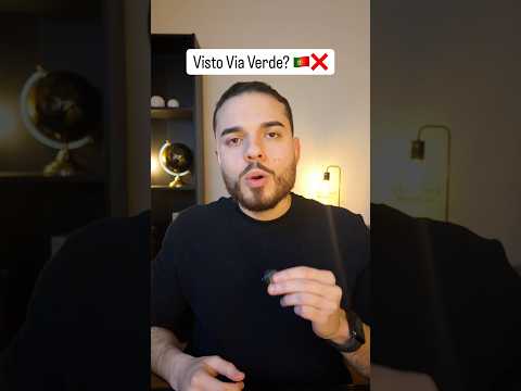 Novo Visto Via Verde? Entenda como esse meio de imigração para Portugal 🇵🇹 #portugal #imigração
