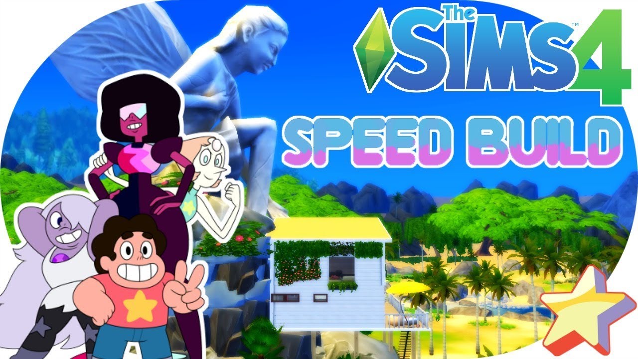 The Sims 4 STEVEN UNIVERSE 🌟 House And Temple Rooms Speed Build