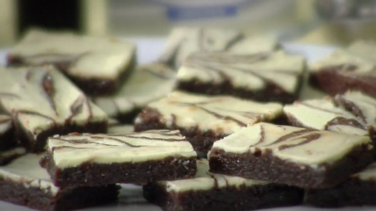 Philadelphia  Marble Brownies