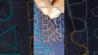 Aari Work Waves Practice for beginners #aariwork #chainstitch #embroidery #aariworkstiches