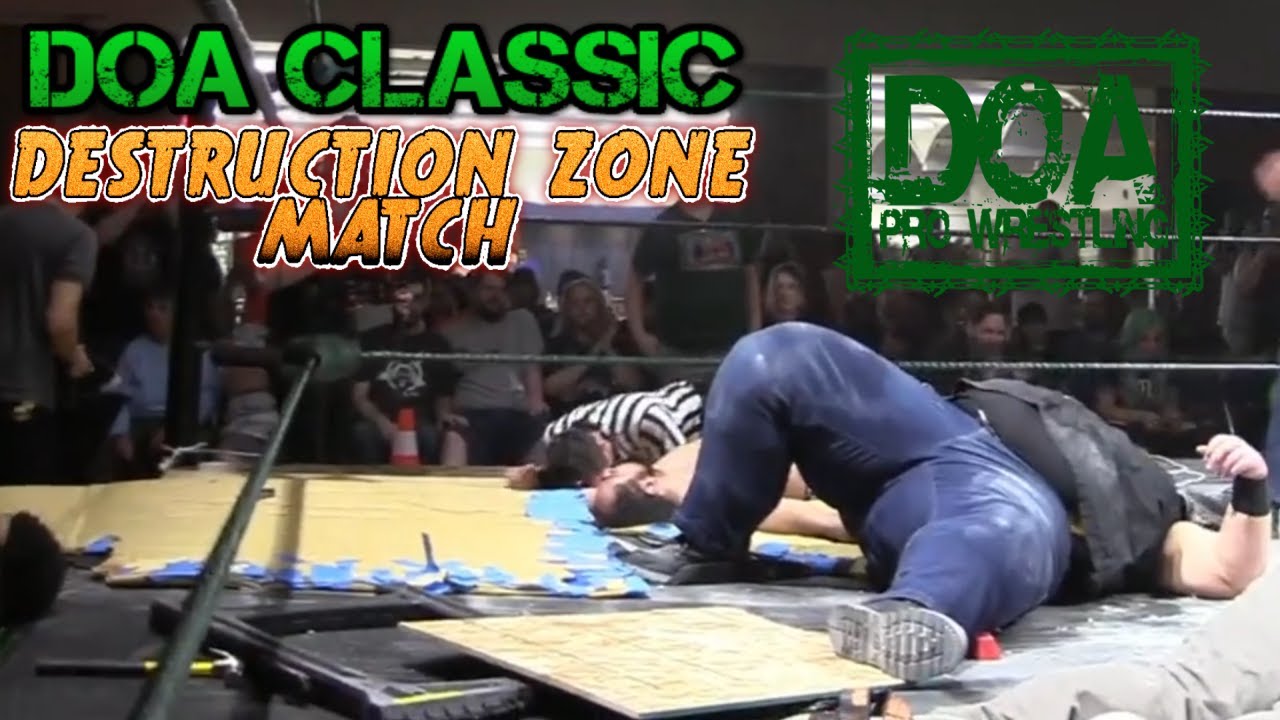 ПЕРВЫЙ В ИСТОРИИ матч в зоне разрушения — DOA Pro Wrestling Classic: Hammer Brothers против Konam...