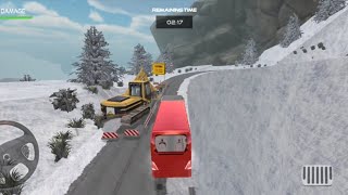 Offroad Snow Hill Bus Driving || Offroad Snow Hill Bus Driving Gameplay Video screenshot 5