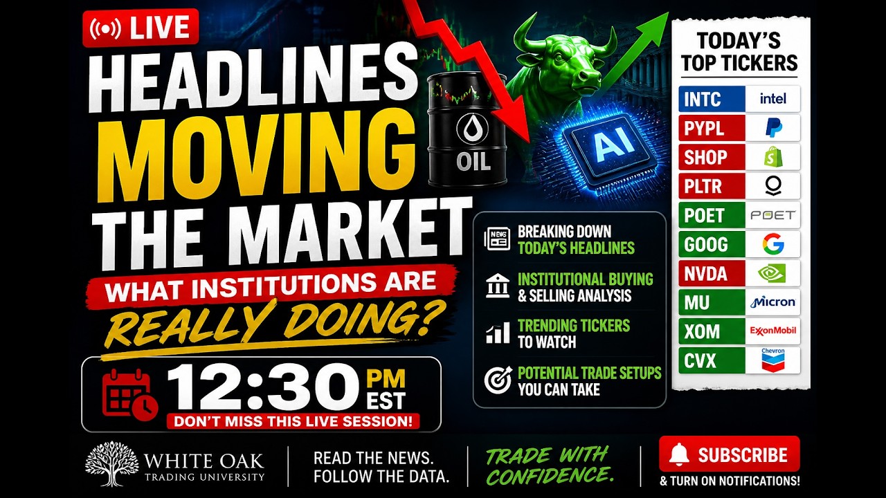 🏰💰How does one trade with the Old Money families? HEADLINES MOVING THE MARKET RIGHT NOW