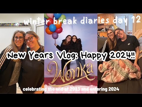 HAPPY NEW YEARS 2024!! | Winter Break Diaries Day 12