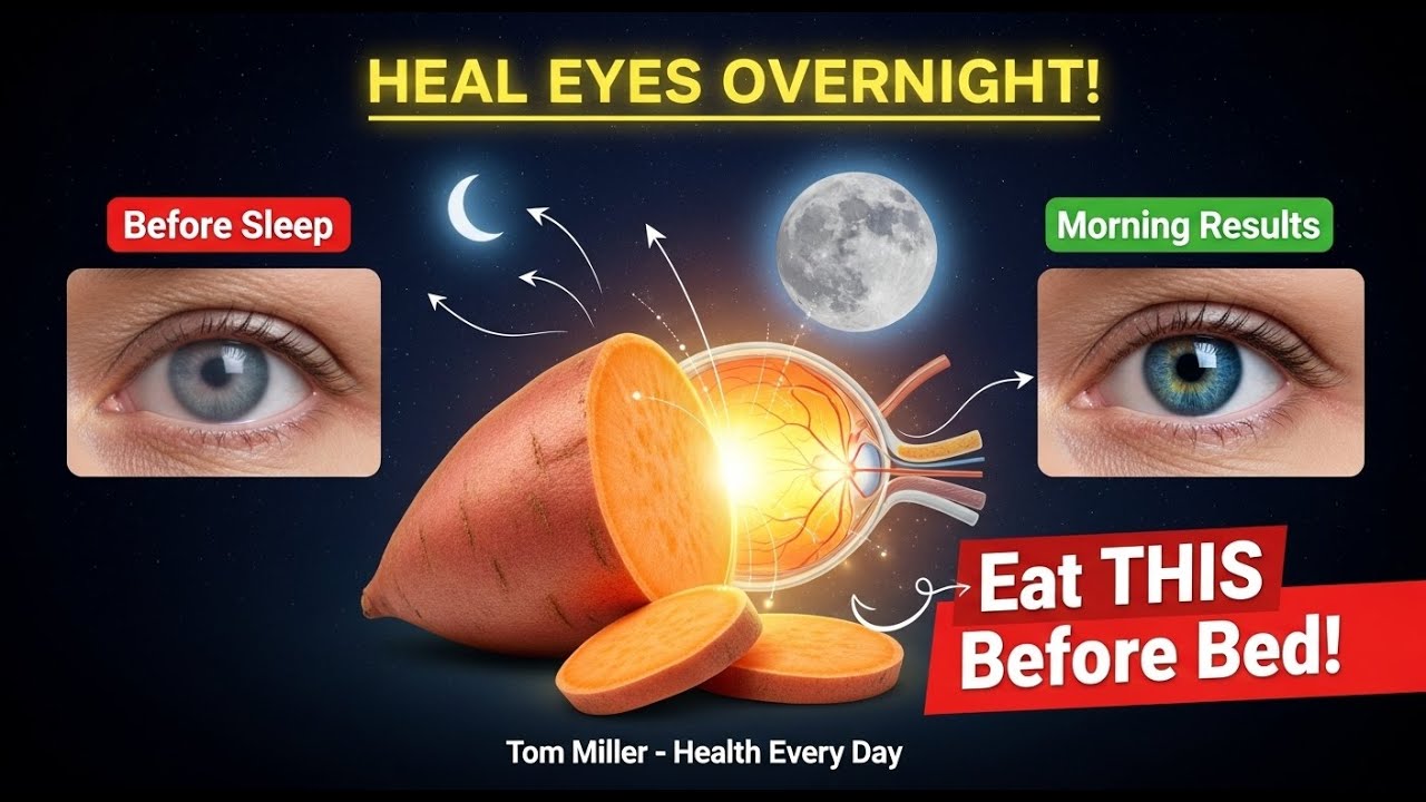 Over 60? The ONE Nighttime Food That HEALS and Repairs Aging Eyes While You Sleep