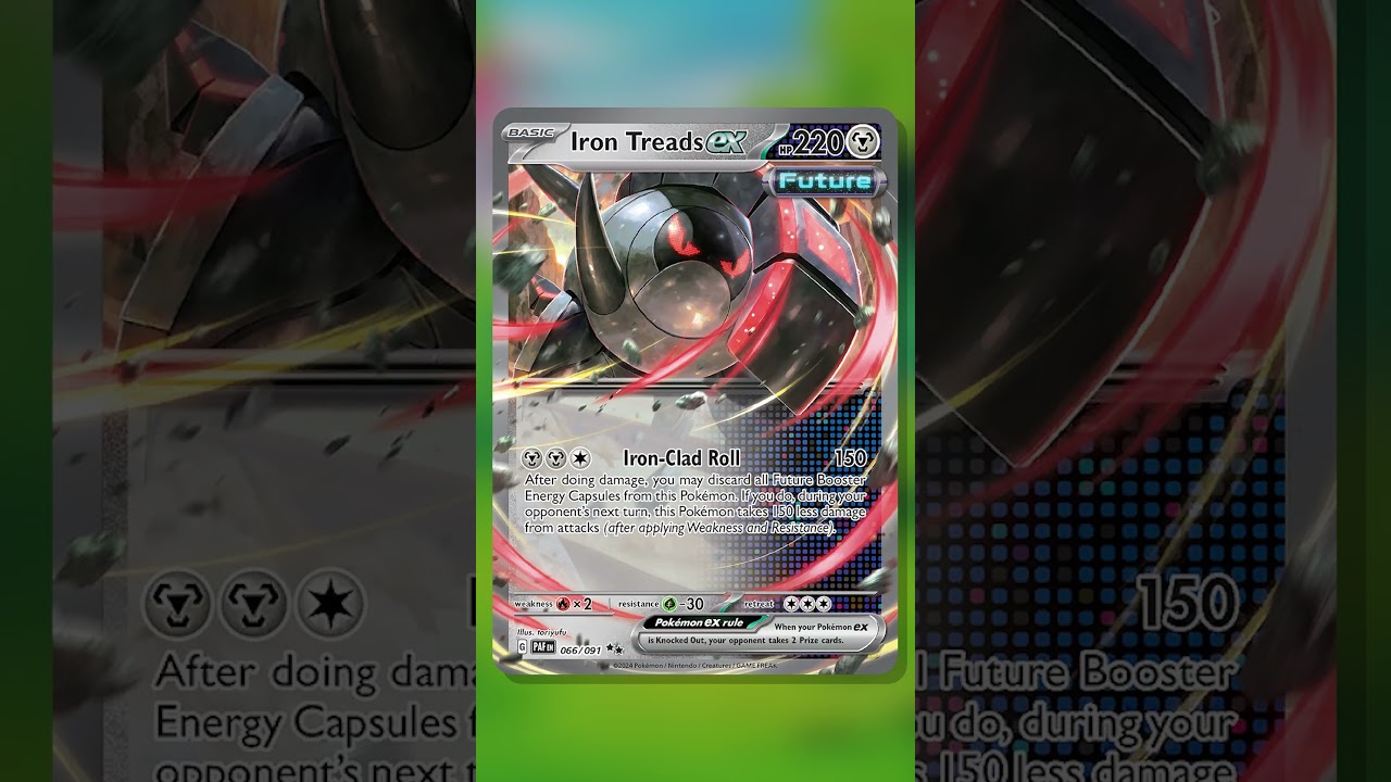 Iron Treads ex + Magnezone Deck Profile  