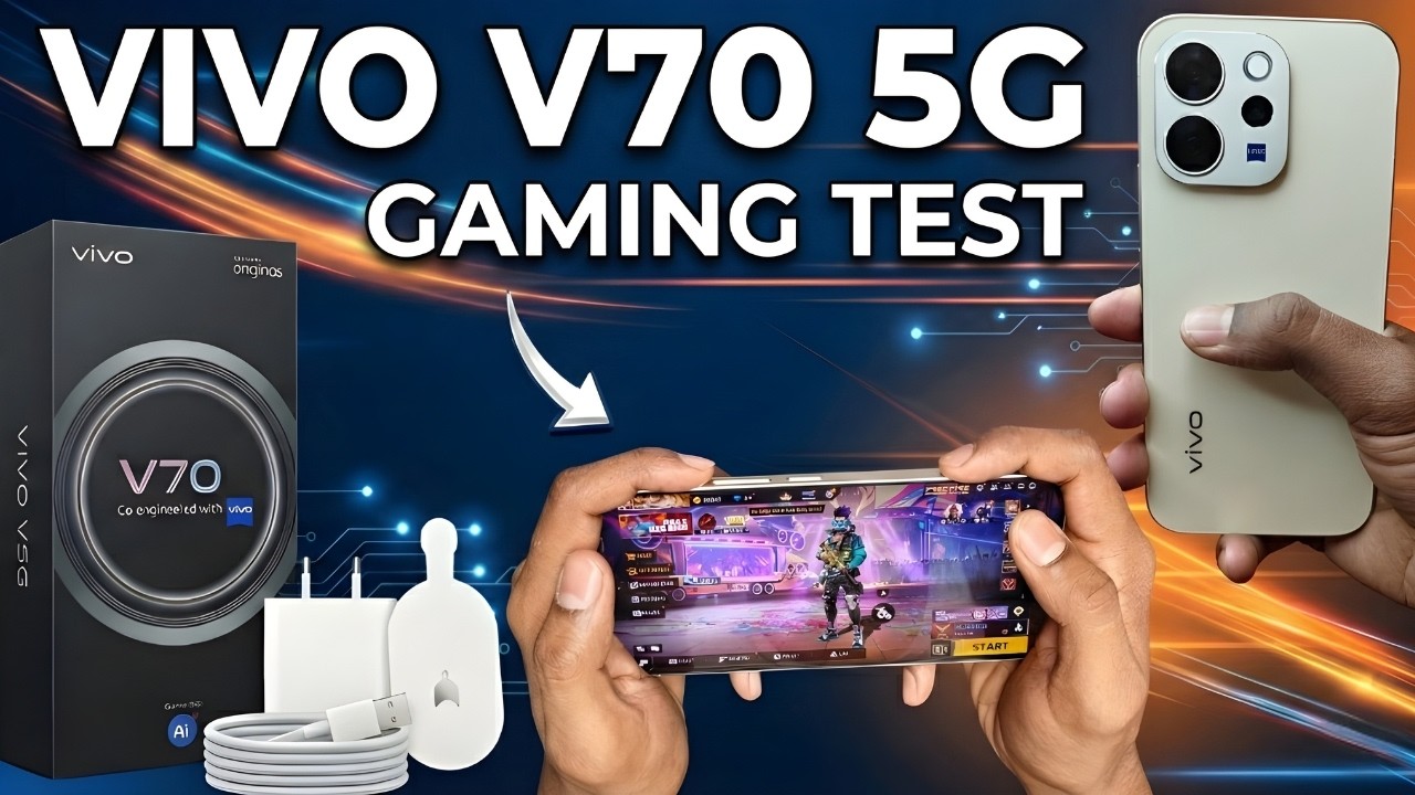 Vivo V70 Free Fire Test | Vivo V70 5g Gaming Test | Free Fire Test In Vivo V70 5g | Vivo V70 5g