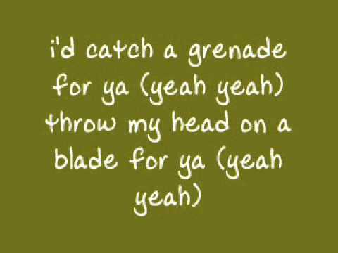 Bruno Mars Grenade Lyrics - YouTube