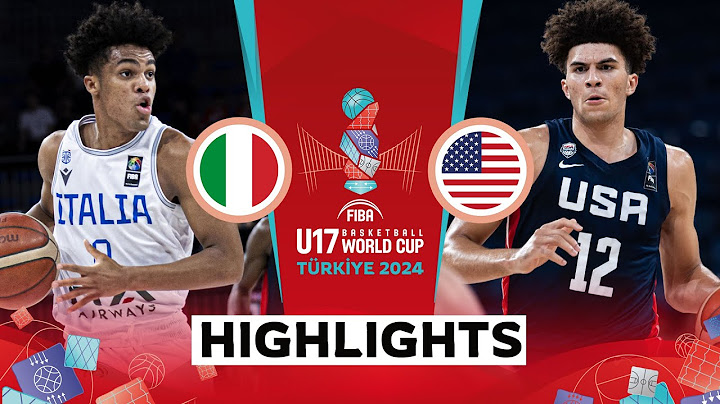Final: Italy 🇮🇹 vs USA 🇺🇸 | Highlights | FIBA U17 Basketball World Cup 2024