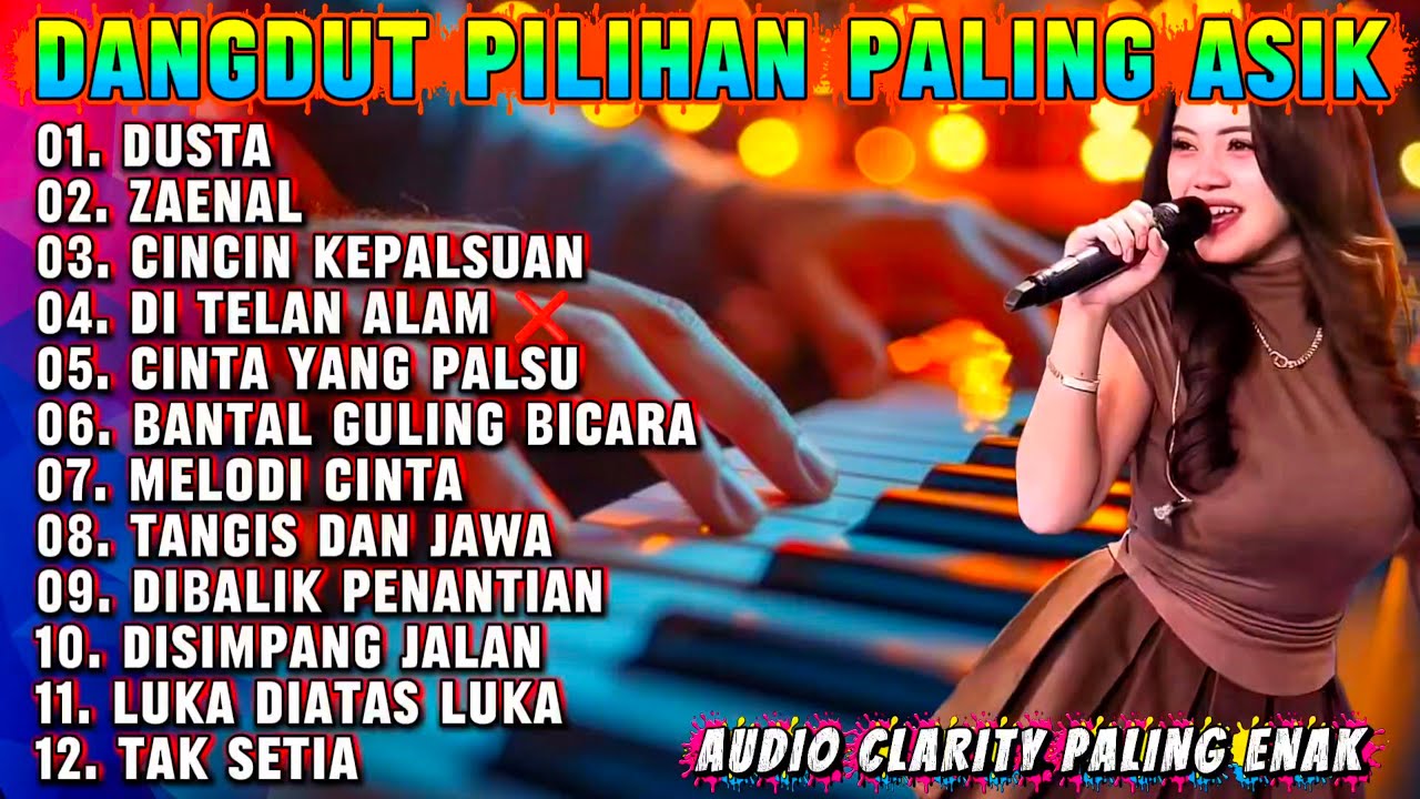 LAGU DANGDUT VIRAL 2025 DUSTA | KUMPULAN DANGDUT KALEM BASS NENDANG | KOLEKSI COVER ELECTONE