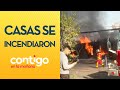 &quot;NOTICIA LAMENTABLE&quot;: Bomberos combatió incendio en casas de Estación Central - Contigo en la Mañana