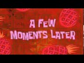 SpongeBob Downloadable "A Few Moments Later"