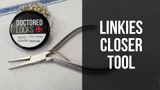 Unboxing: Flat Glide Stainless Steel Closing Tool for Microbeads and Nano Beads - DoctoredLocks.com
