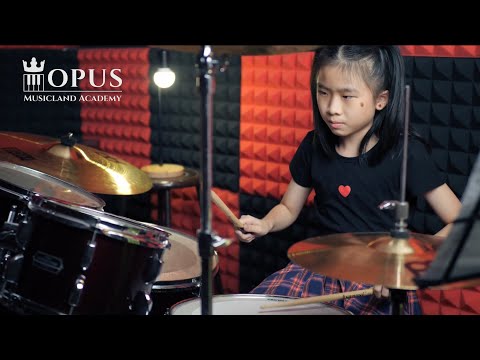 Beyond 海阔天空 - Drum Cover by OPUS Musicland Academy student