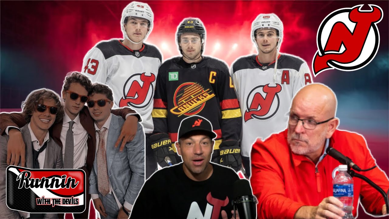 NJ Devils Sign Luke Hughes | Countdown To Quinn Hughes Arrival LIVE!