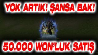 50.000 WON'LUK SATIŞ !! YOK ARTIK ŞANSA BAK !!! METİN2 TR BAGJANAMU