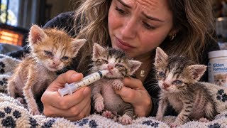 Saving ABANDONED Baby Kittens…We Lost One!