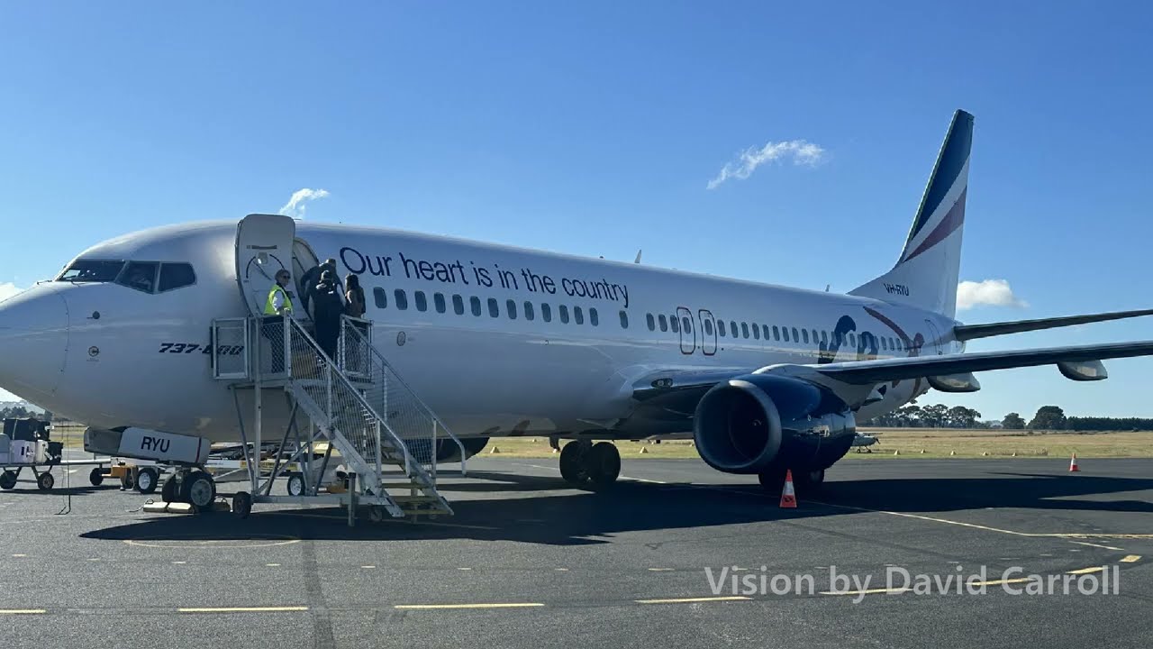 REX Airlines 737-800 Charter Orange Airport - 23 April 2024