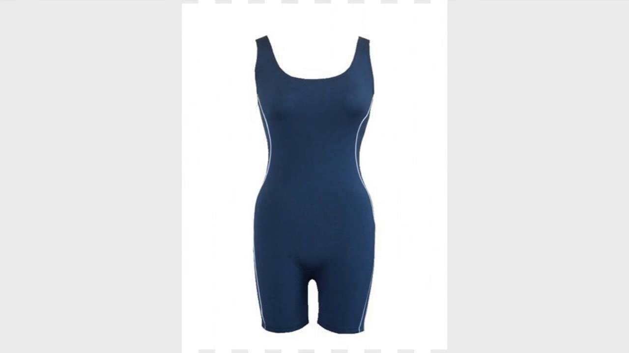 Adoretex Unitard Swimwear FU001 Navy Medium YouTube