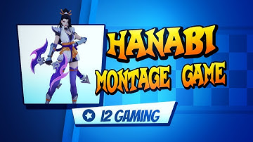 HANABI Marksman Montage Gameplay For MLBB #hanabi #mlbb #i2gaming