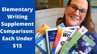 Comparing 6 Elementary Homeschool Writing Supplements // Each Under $15 Wealth
