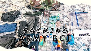 ARMY BASIC TRAINING PACKING LIST | 2023