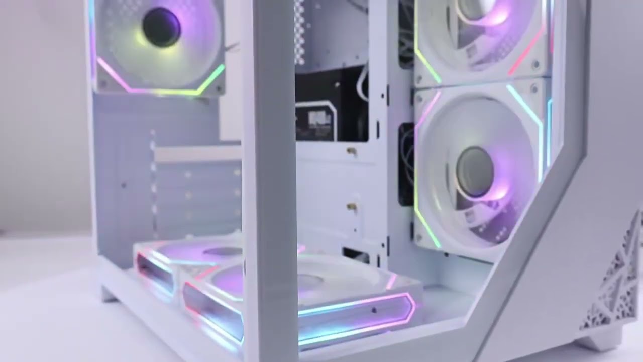 ZEZZIO PRISM 6 PRO 120mm ARGB ventilateur de boîtier PWM contrôle d