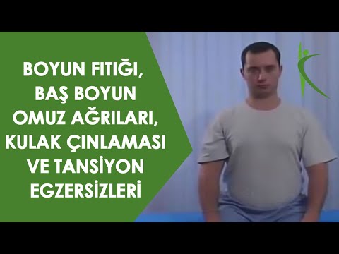 5x1 Egzersiz | Boyun Fıtığı, Baş Boyun Omuz Ağrıları, Kulak Çınlaması ve Tansiyon Egzersizleri