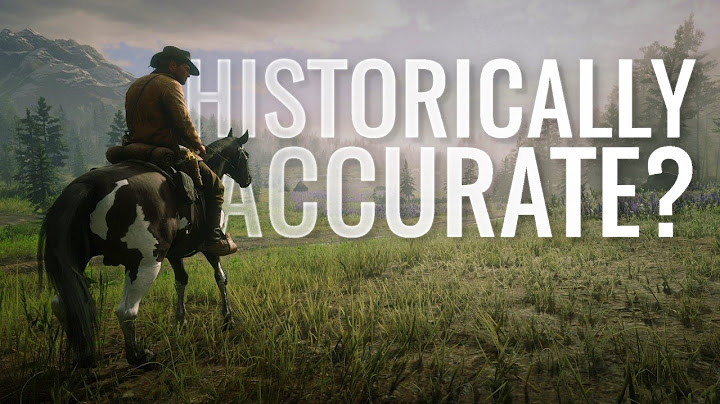 Is Red Dead Redemption 2 Historically Accurate?